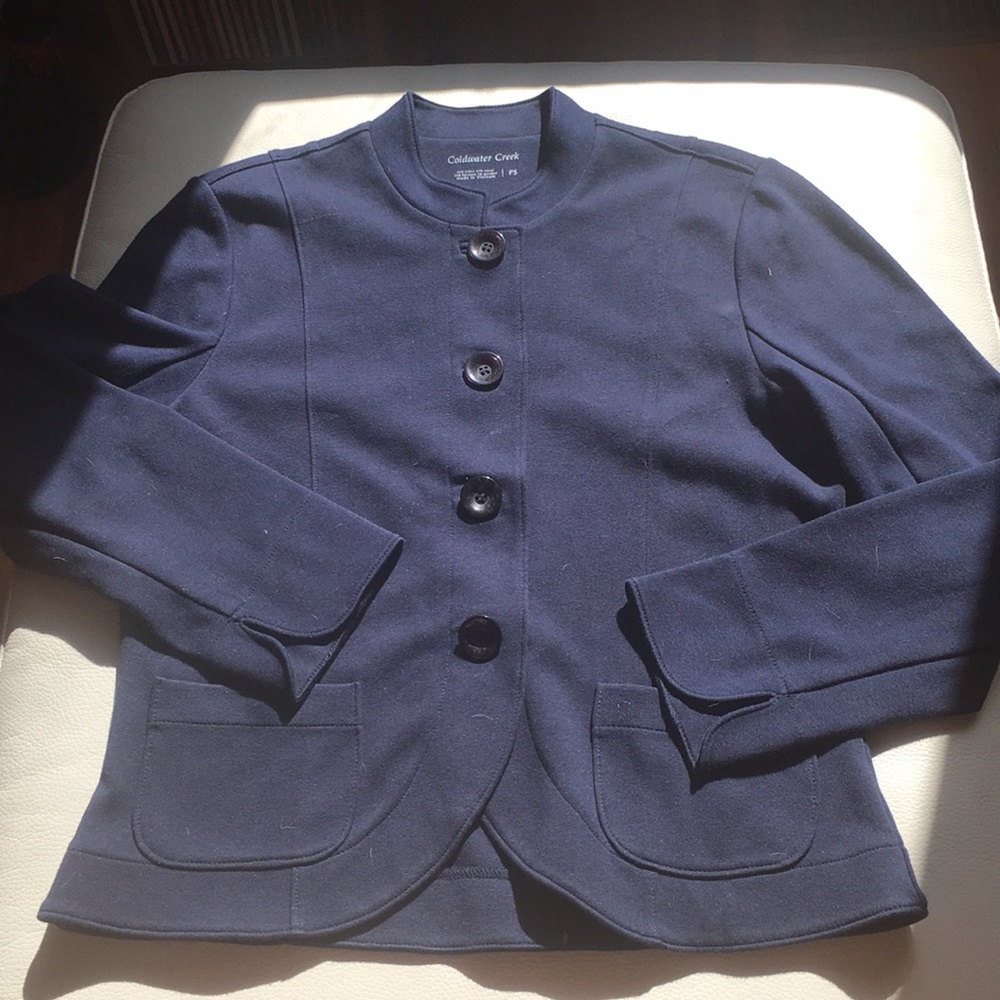 Coldwater Creek Ponte knit jacket